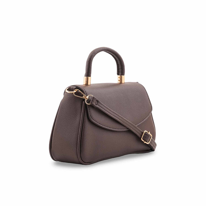 Brown Casual Pouch For Women P97663