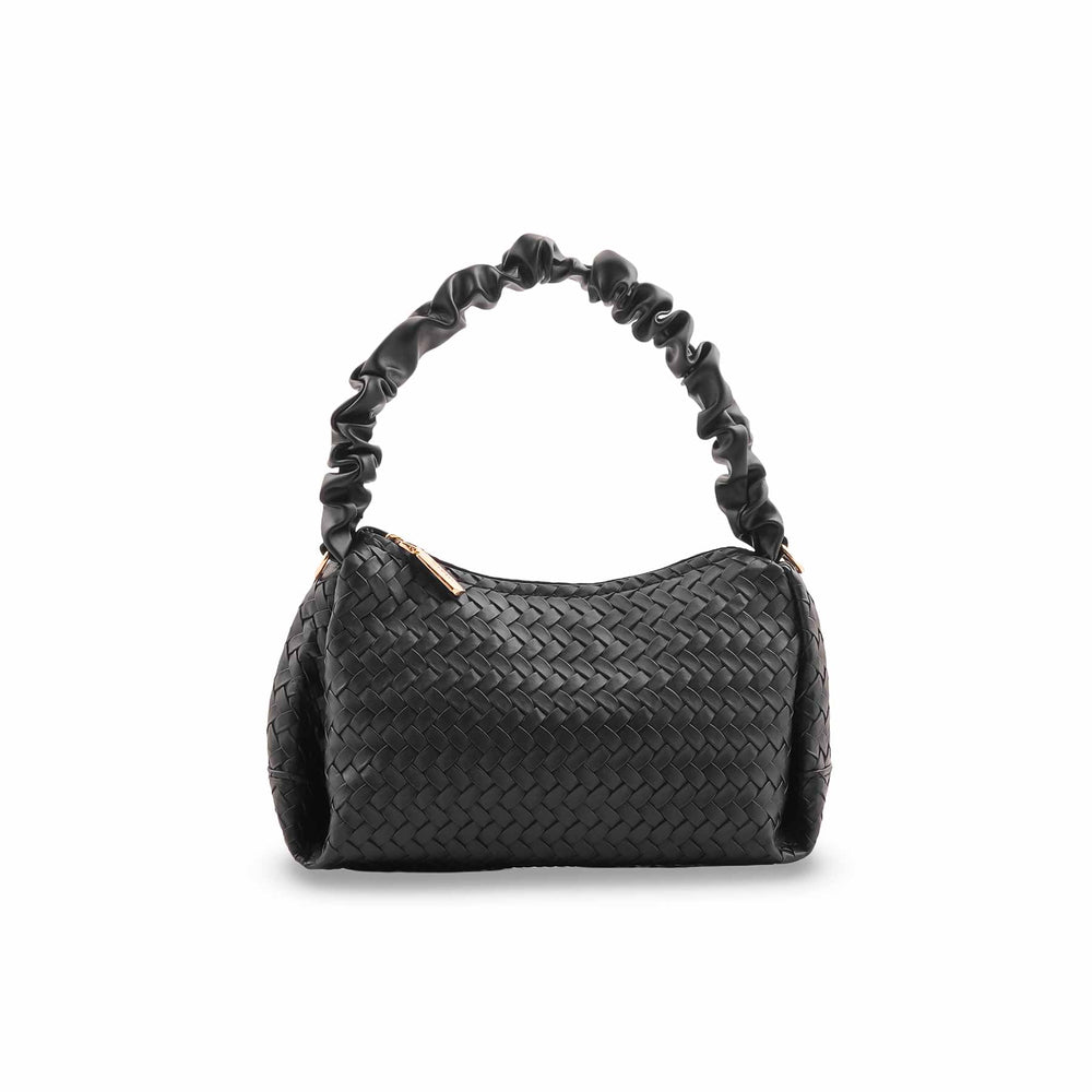Black Casual Pouch For Women P97664
