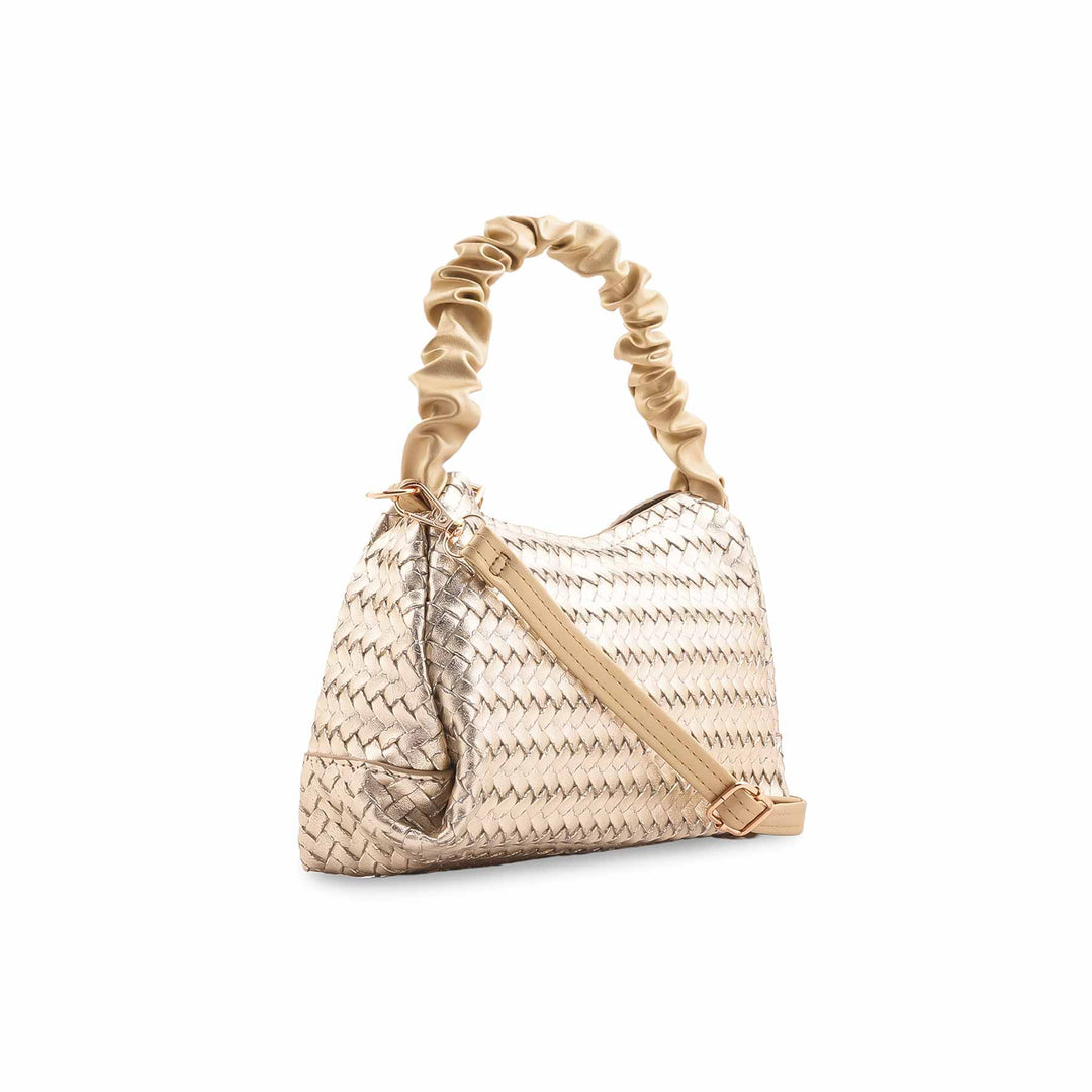 Golden Casual Pouch For Women P97664