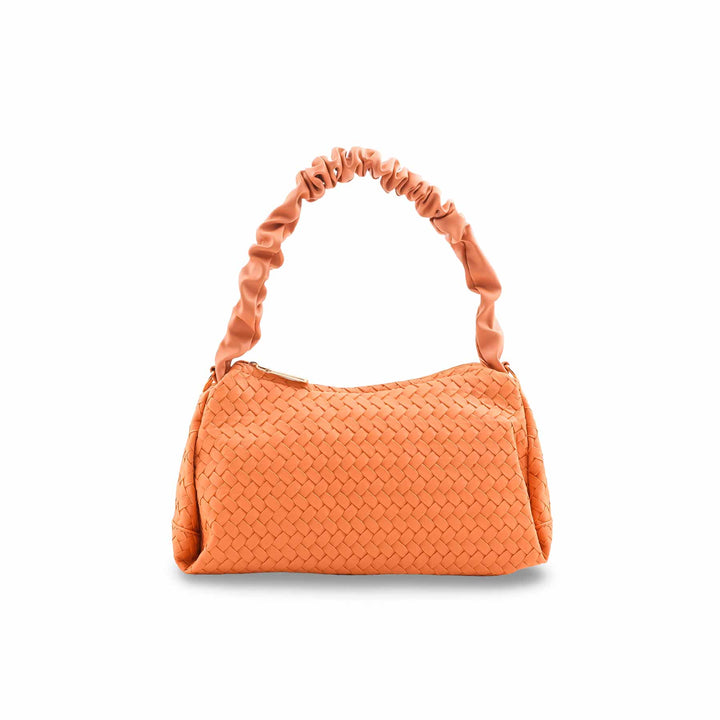 Orange Casual Pouch For Women P97664