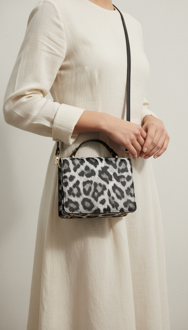 Black Casual Pouch For Women P97665