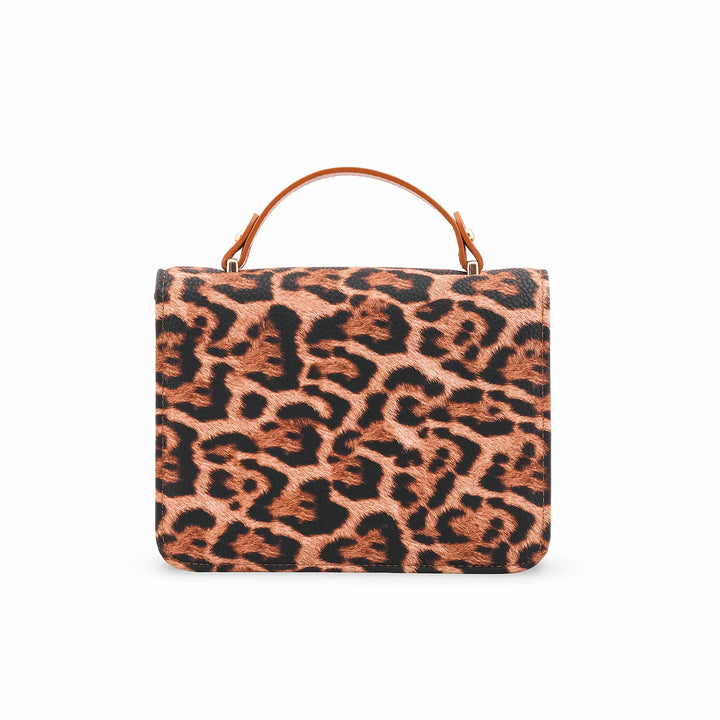 Brown Casual Pouch For Women P97665