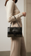 Black Casual Pouch For Ladies P97666