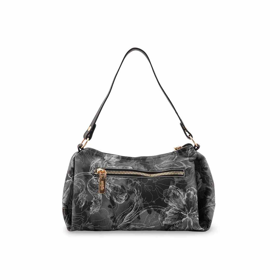 Black Casual Pouch For Women P97667