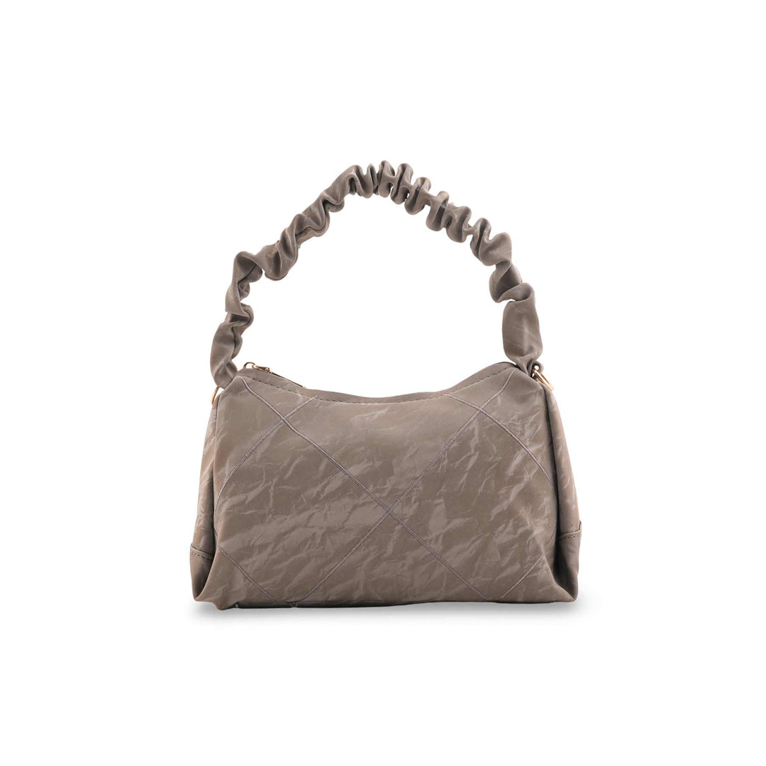 Grey Casual Pouch For Women P97668