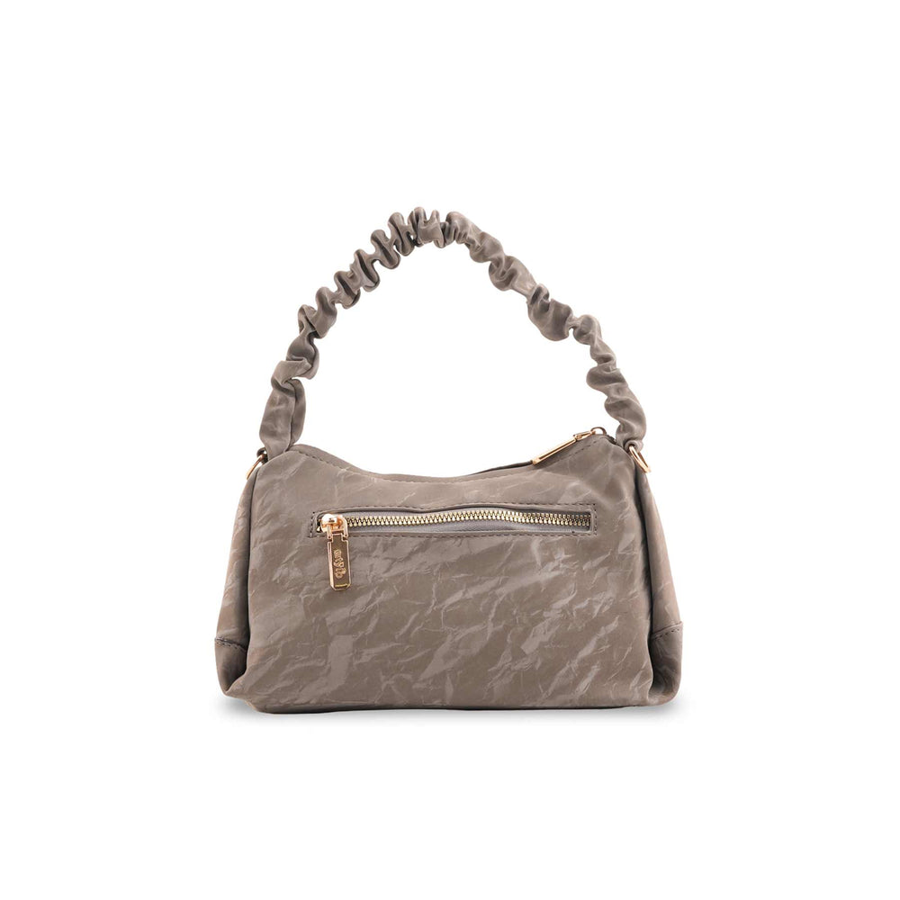 Grey Casual Pouch For Women P97668