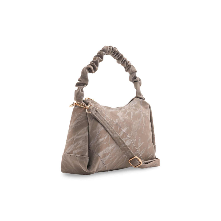 Grey Casual Pouch For Women P97668