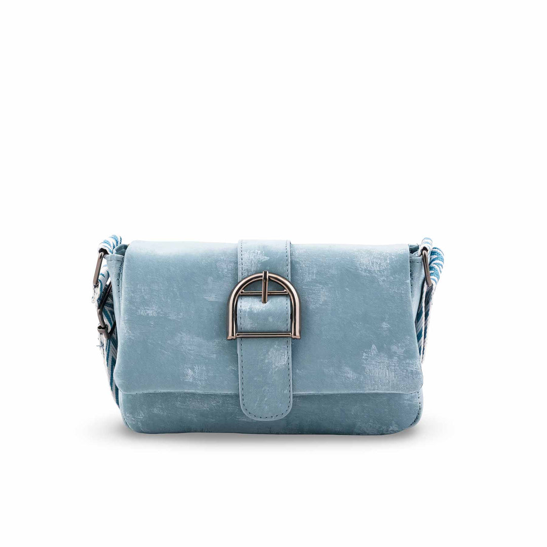 Blue Casual Pouch For Ladies P97669