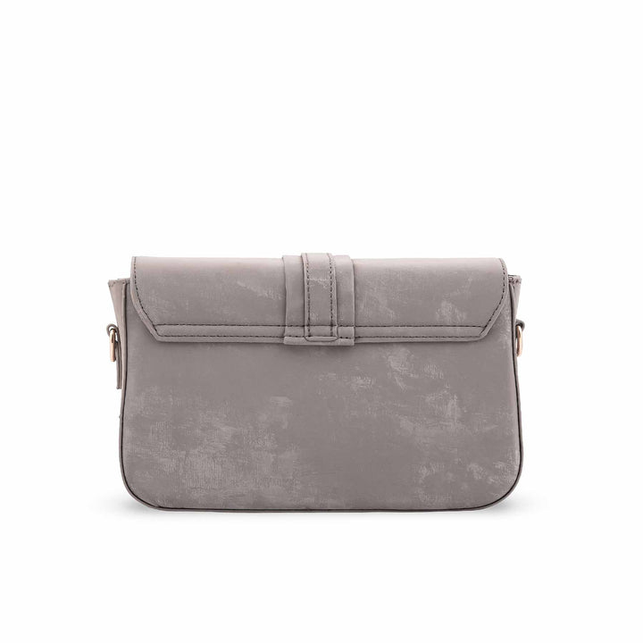 Grey Casual Pouch For Ladies P97670