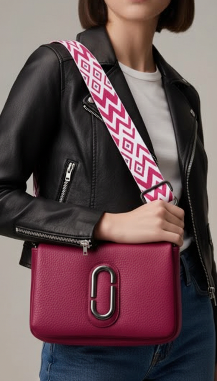 Fuchsia Casual Pouch For Ladies P97672