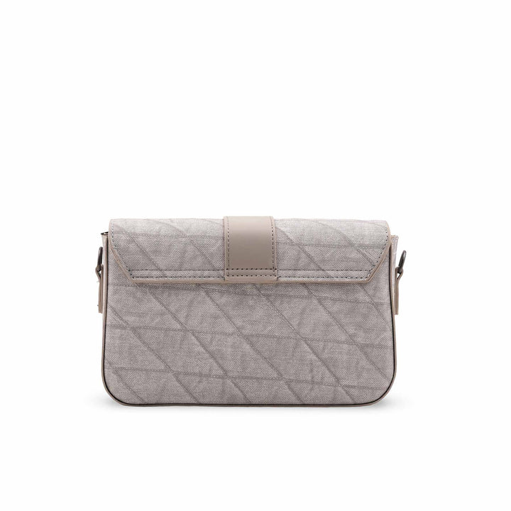 Grey Casual Pouch For Women P97675