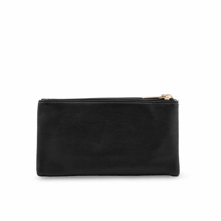 Black Casual Pouch For Ladies P97680