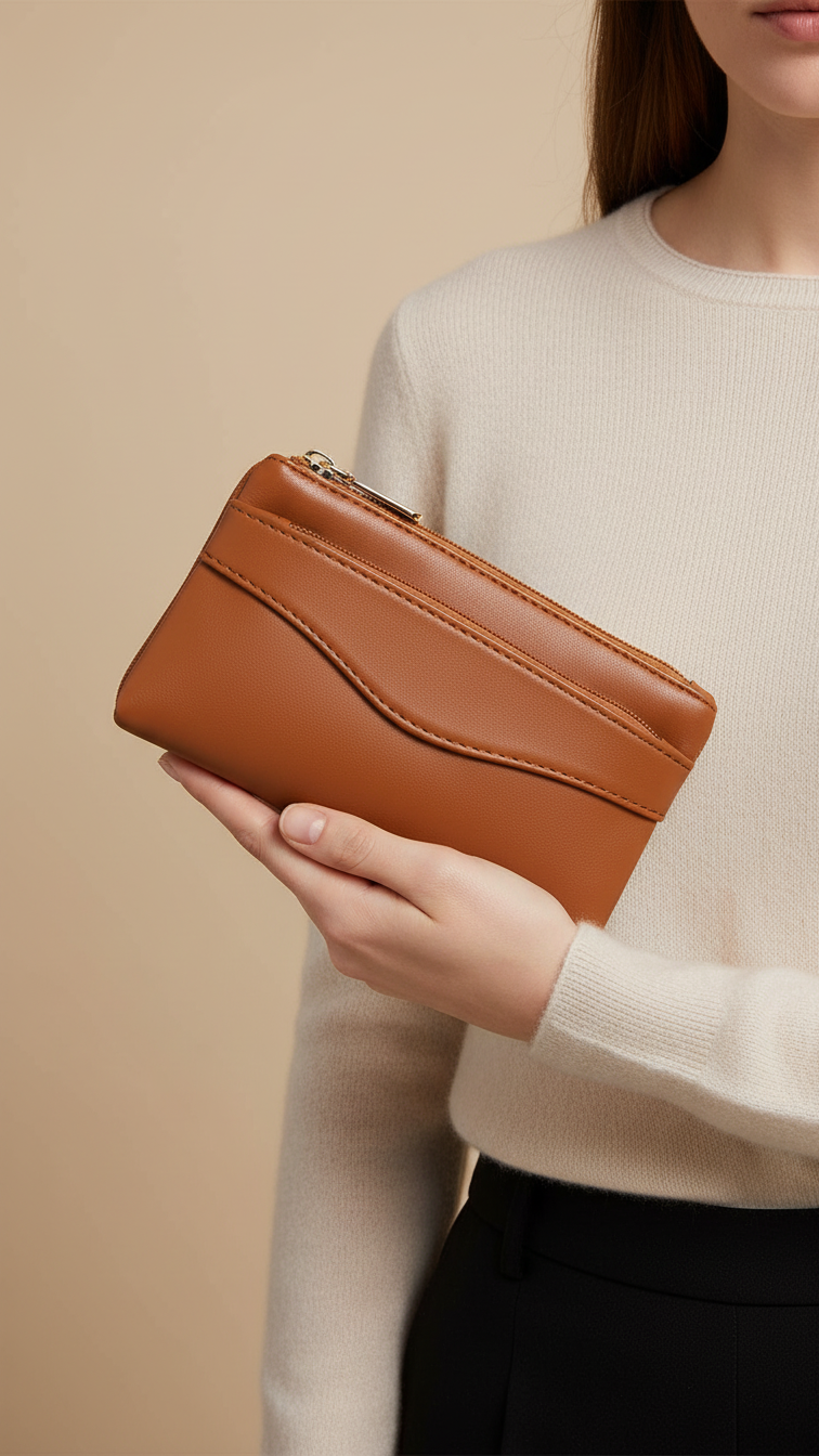 Mustard Casual Pouch For Ladies P97682