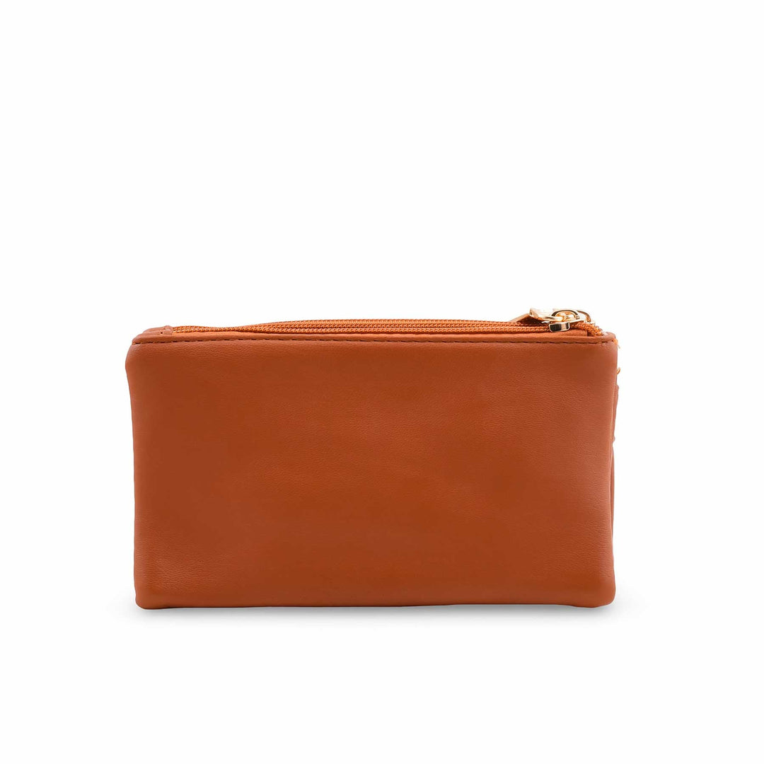 Mustard Casual Pouch For Ladies P97682