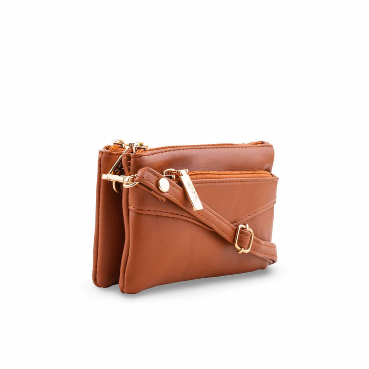 Mustard Casual Pouch For Ladies P97682