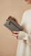 Grey Casual Pouch For Women P97683