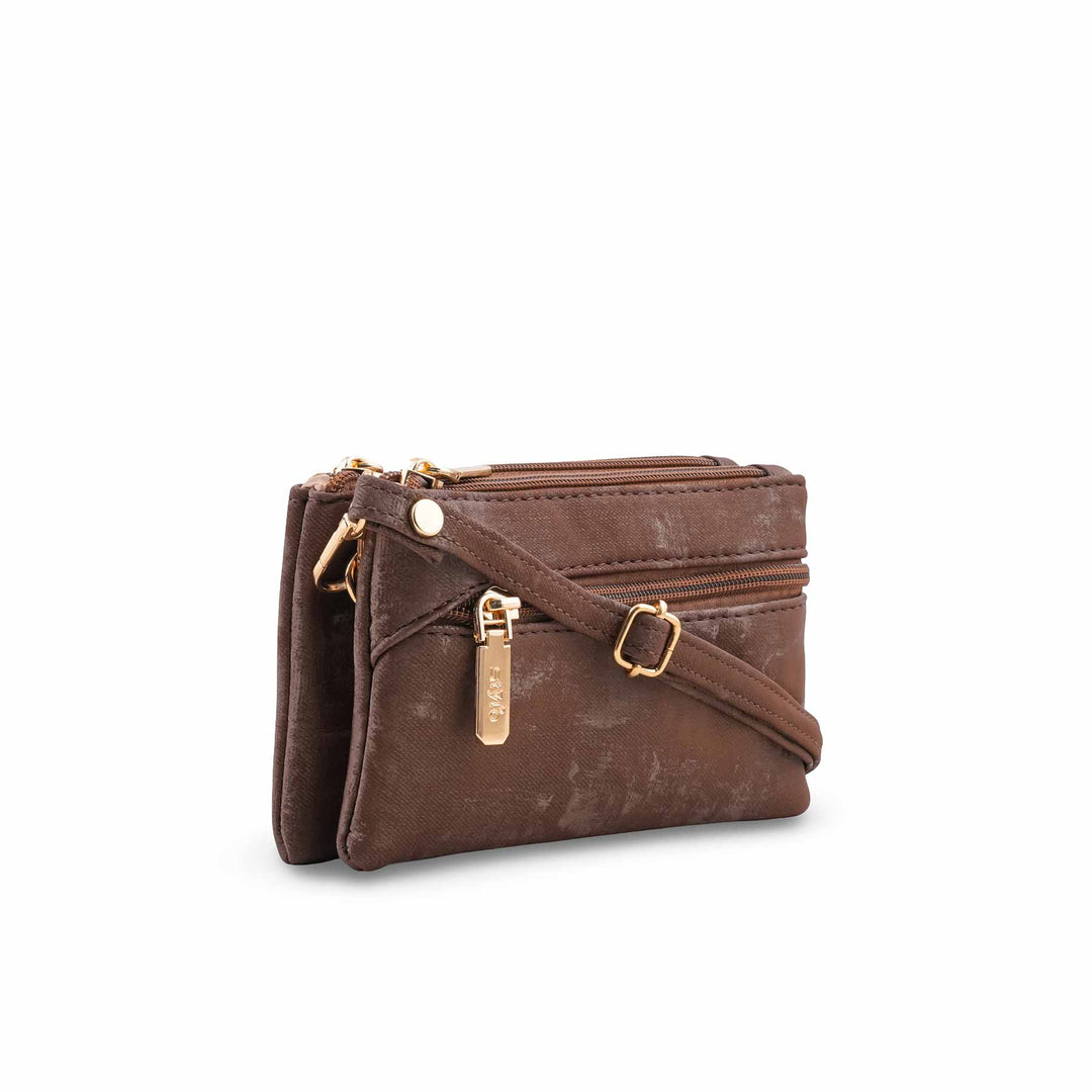Coffee Casual Pouch For Women P97683