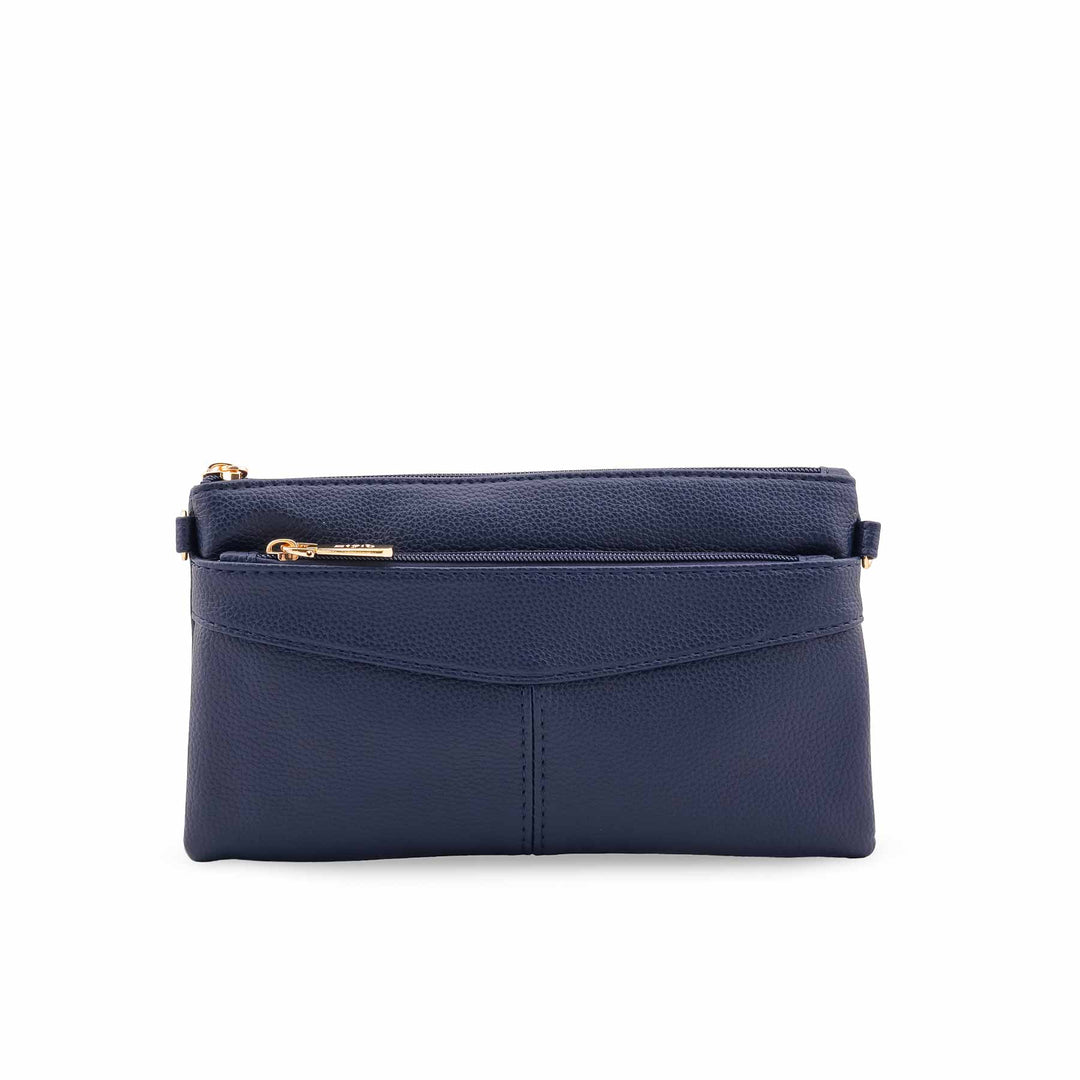 Blue Casual Pouch For Ladies P97688