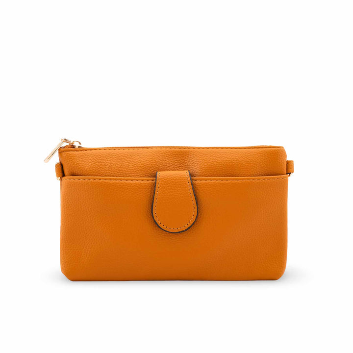 Mustard Casual Pouch For Ladies P97689