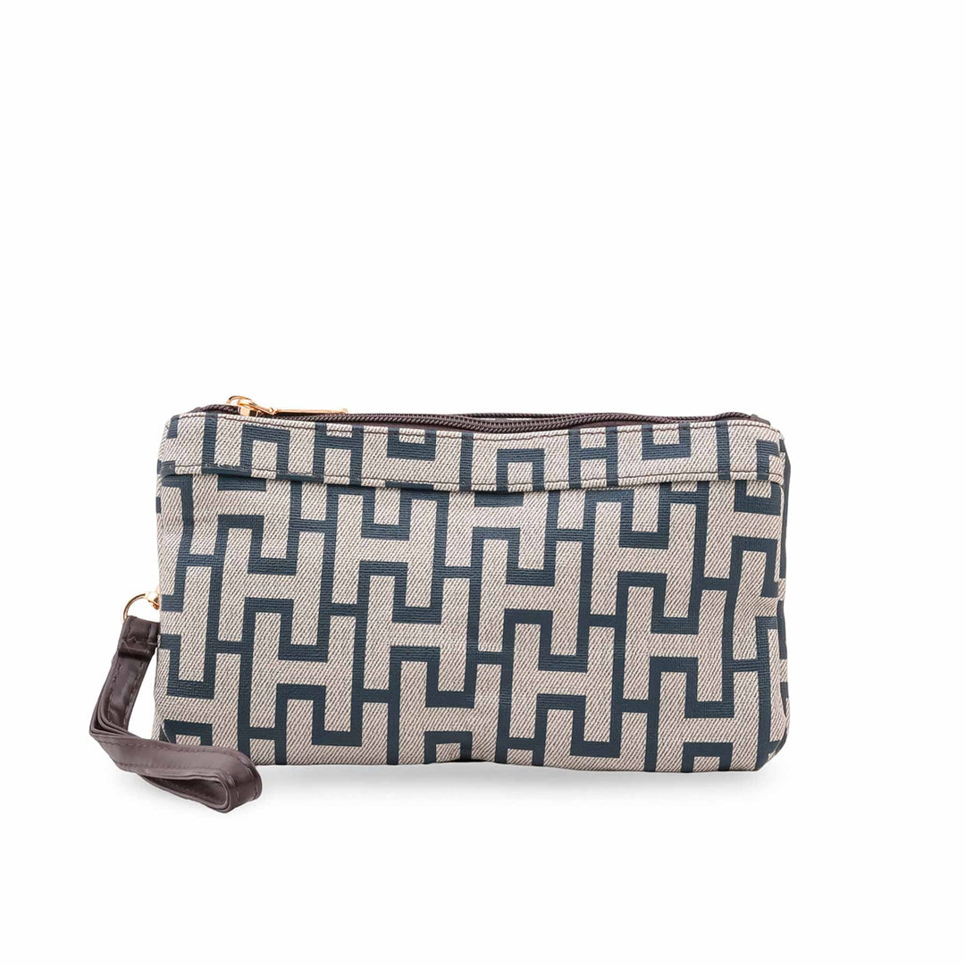 Black Casual Pouch For Women P97696