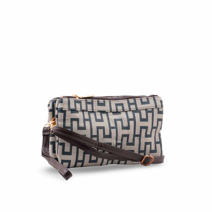 Black Casual Pouch For Women P97696