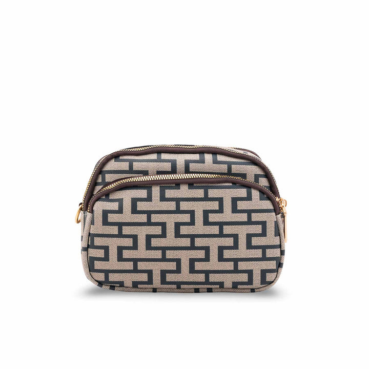 Black Casual Pouch For Ladies P97697