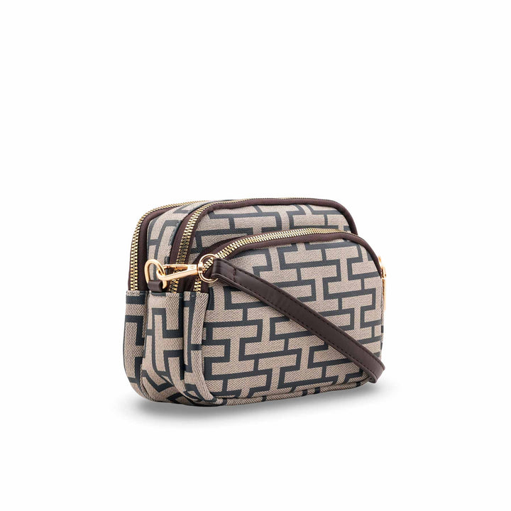 Black Casual Pouch For Ladies P97697