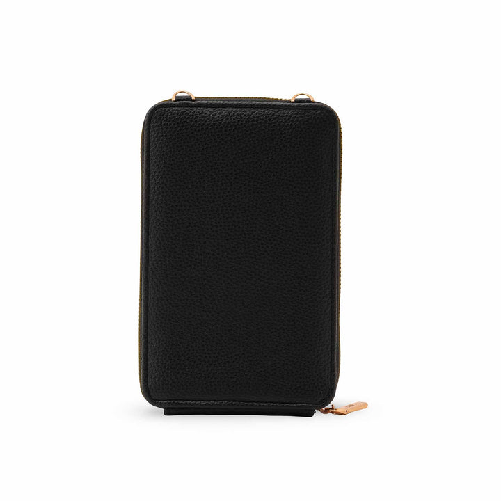 Black Casual Pouch For Ladies P97698