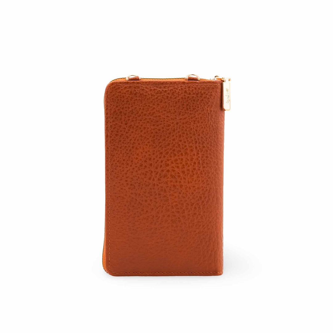 Brown Casual Pouch For Ladies P97699
