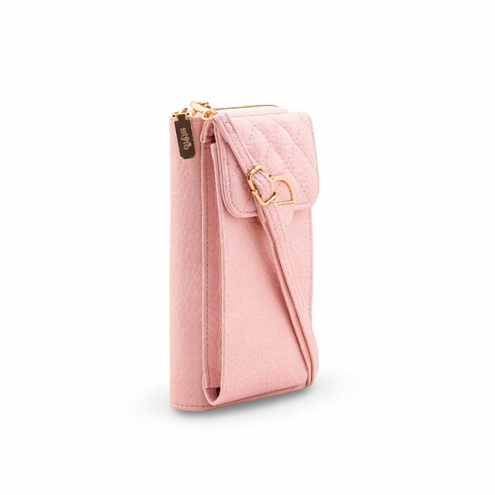 Pink Casual Pouch For Ladies P97699