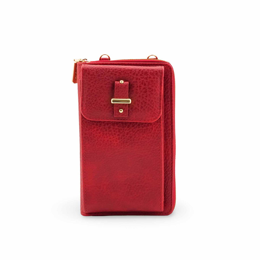Maroon Casual Pouch For Women P97701