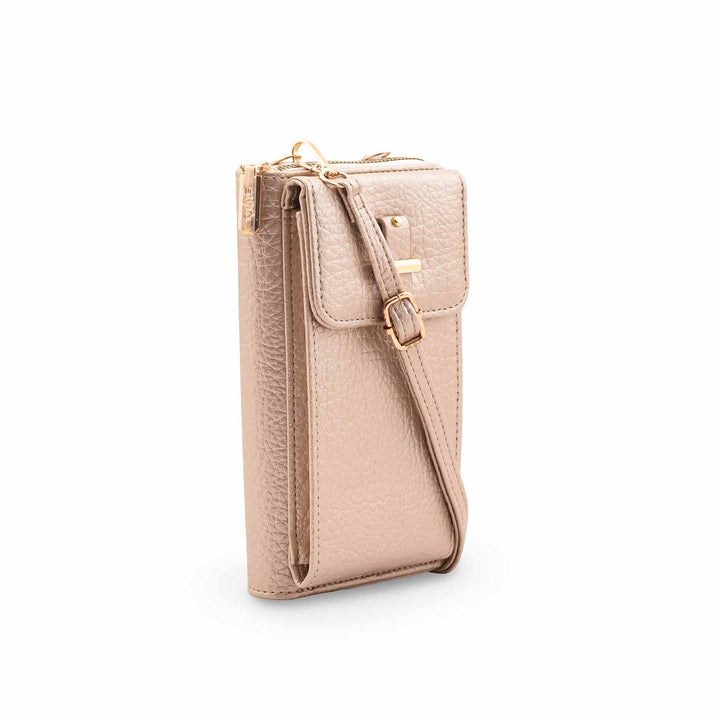 Golden Casual Pouch For Women P97701