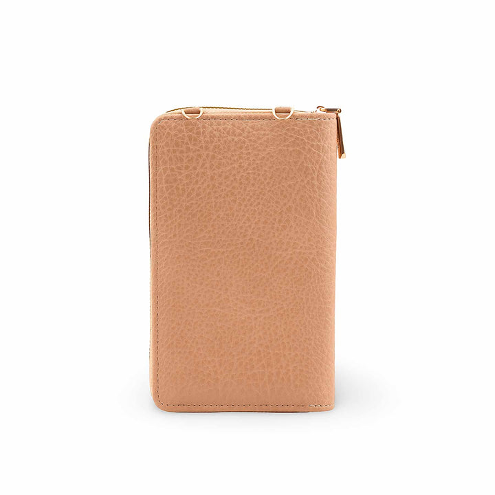 Beige Casual Pouch For Women P97701