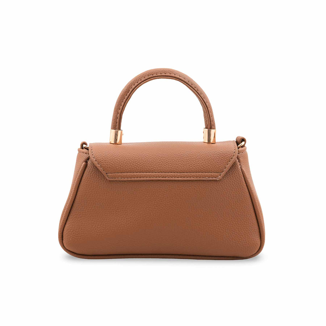 Brown Casual Pouch For Ladies P97703