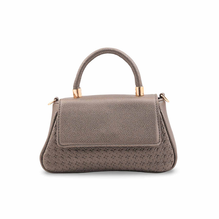Grey Casual Pouch For Ladies P97703
