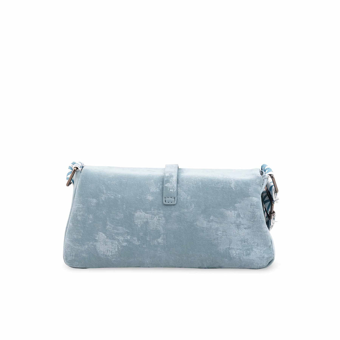Blue Casual Pouch For Women P97704