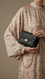 Black Casual Pouch For Women P97706