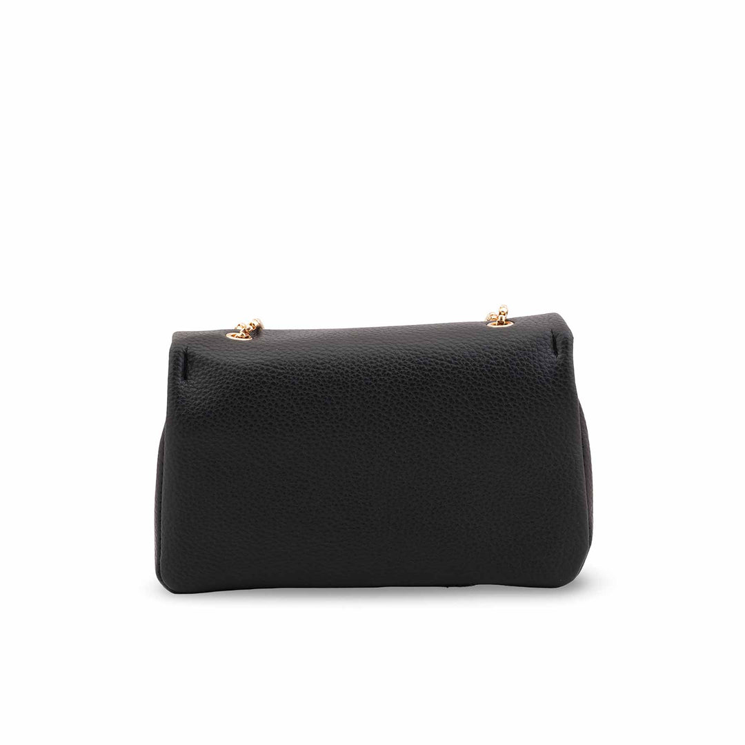 Black Casual Pouch For Women P97706
