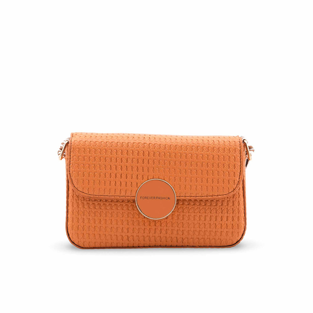 Peach Casual Pouch For Women P97707