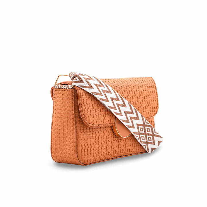 Peach Casual Pouch For Women P97707