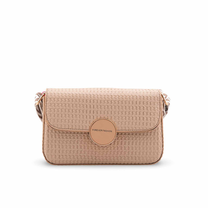 Beige Casual Pouch For Women P97707