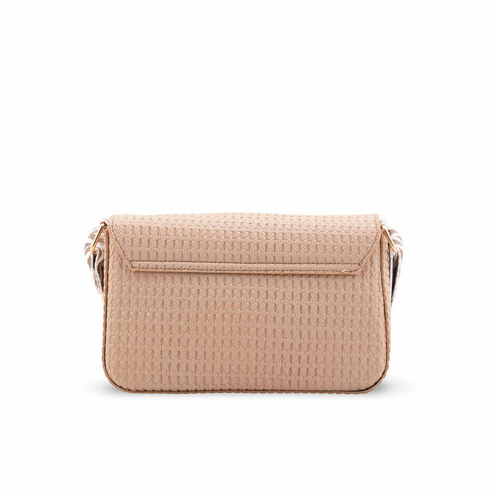 Beige Casual Pouch For Women P97707