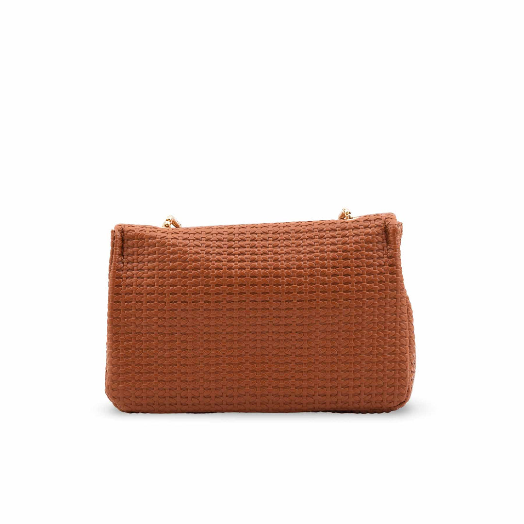 Brown Casual Pouch For Women P97708