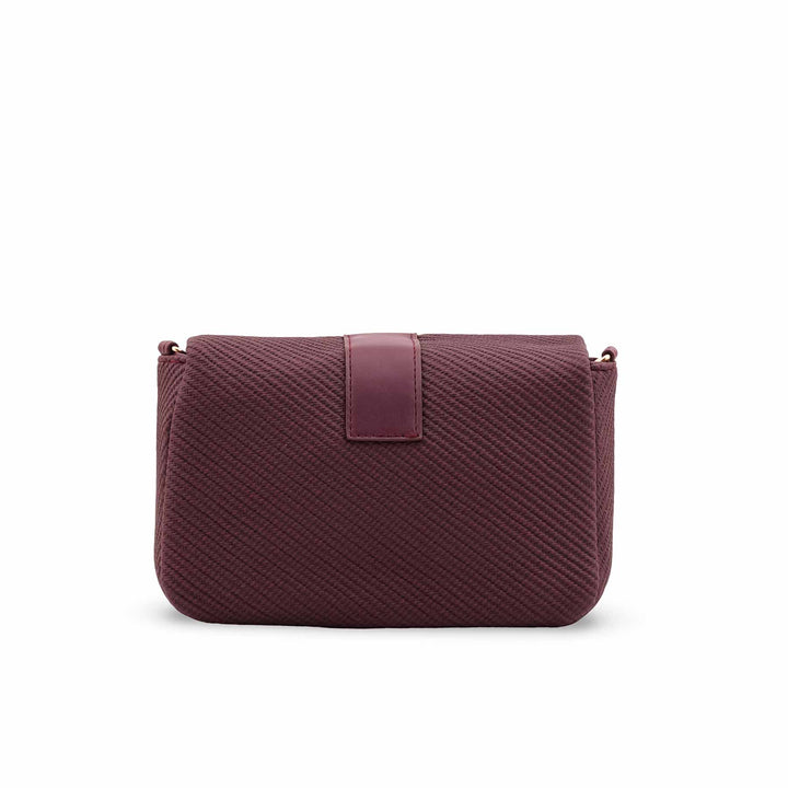 Maroon Casual Pouch For Women P97709