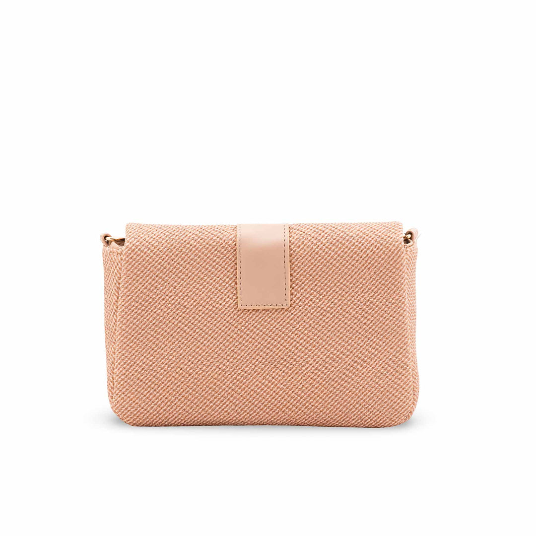 Beige Casual Pouch For Women P97709