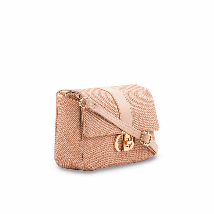 Beige Casual Pouch For Women P97709