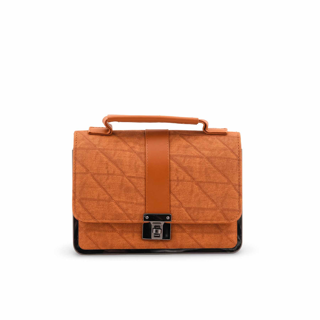 Brown Casual Pouch For Women P97710