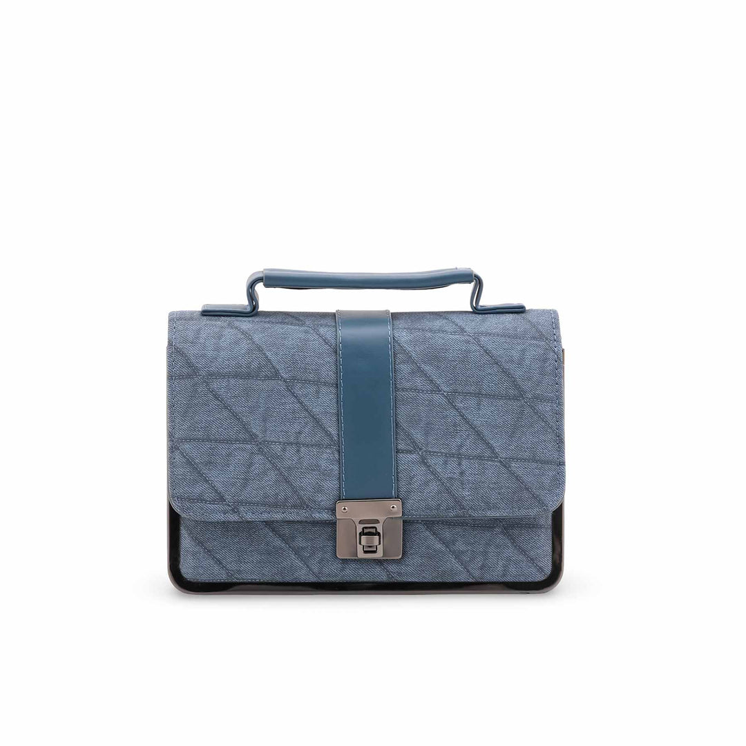 Blue Casual Pouch For Women P97710