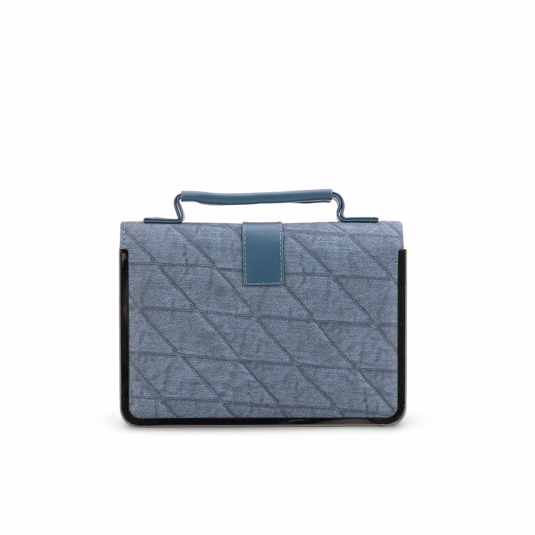 Blue Casual Pouch For Women P97710