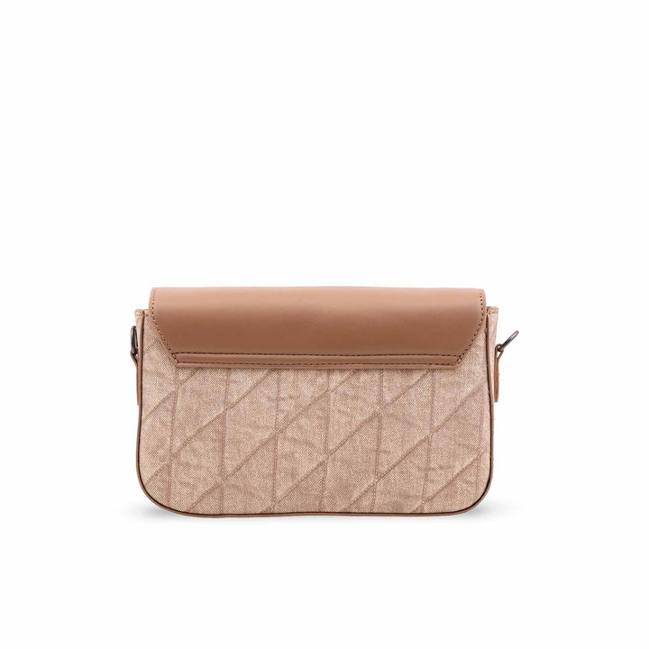 Brown Casual Pouch For Women P97711